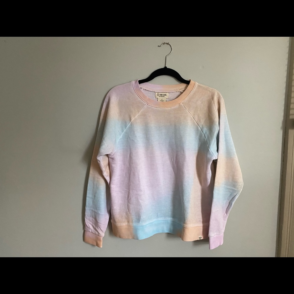 TIE DYE PASTEL SWEATER